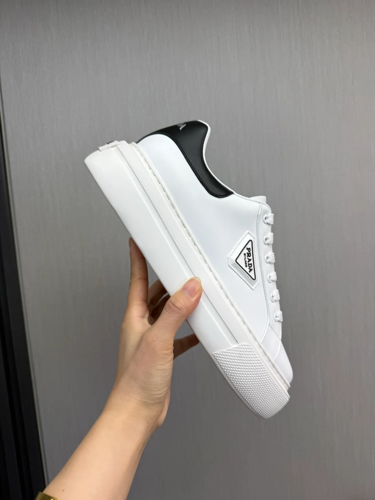 Men's shoes 💰560💰 [PRADA] Men's shoes are popular in the counter, official website is synchronized, 1 high-quality shipment ✔️Original cowhide upper + cowhide lining, 1🆚1 replica, original sole, 38-45 (45 customized, non-refundable)